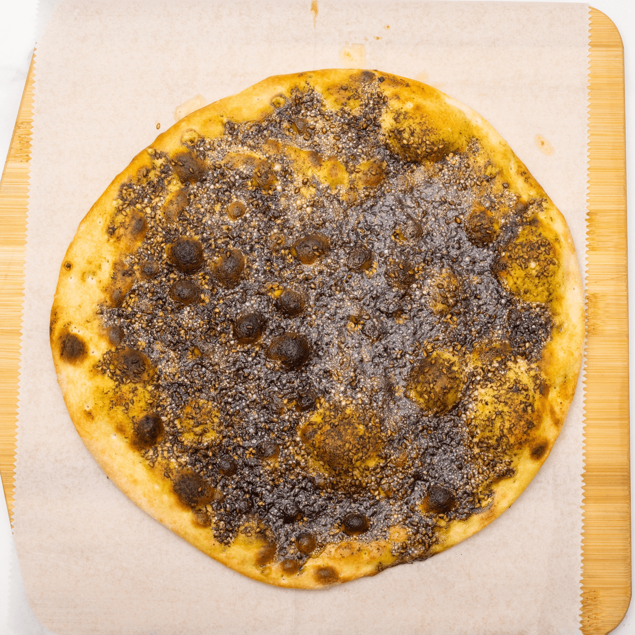 Manakish Za'tar Pizza.