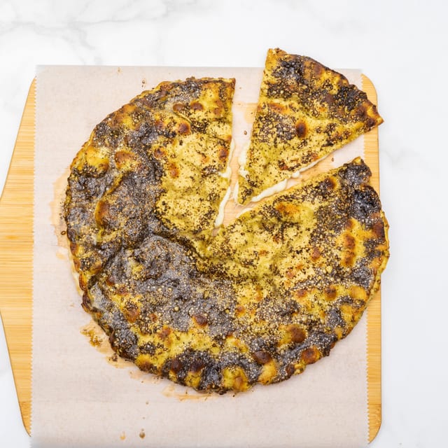 Cheese filled Za atar.