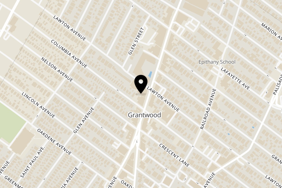 Map showing the location of Mediterranean Flatbread on 669 Anderson Ave in Cliffside Park